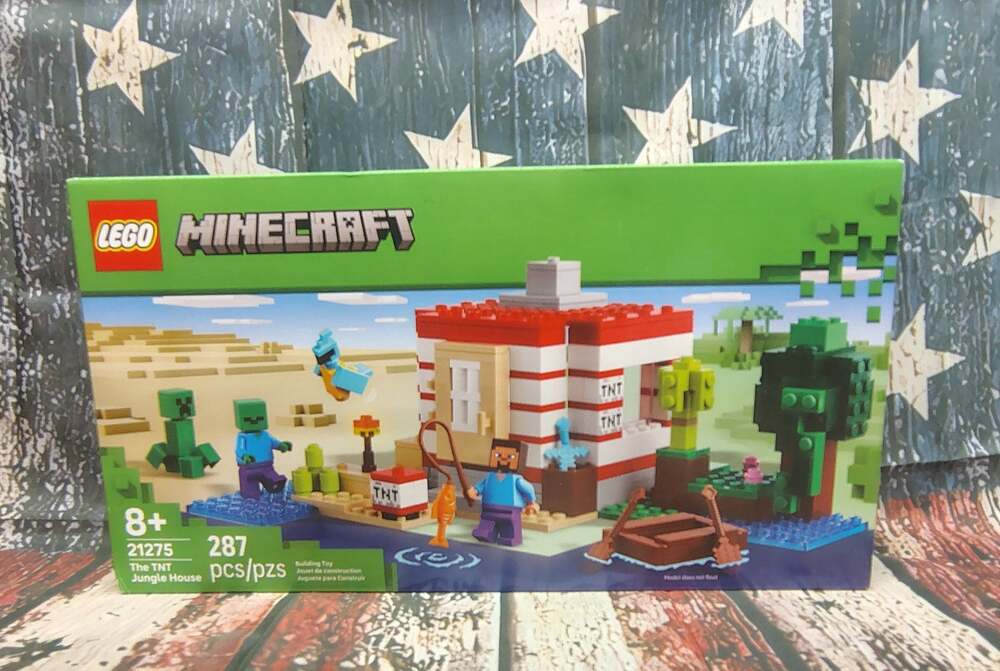 NEW LEGO Minecraft The TNT Jungle House Building Set 21275 SEALED